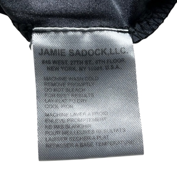 Jamie Sadock Gray Ombre 1/4 Zip Artsy Sleeveless Golf Polo Shirt Tank Top Size M - Picture 5 of 6